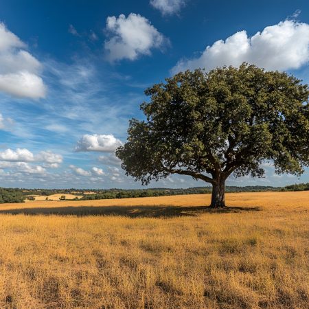 1._Alentejo_landscape_solitary_oak_tree